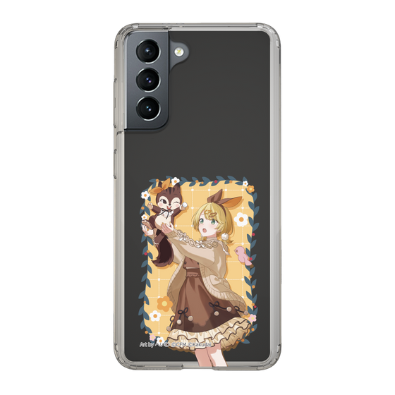 Slim Protection Case［ Hatsune Miku × Kuppy Ramune – Kagamine Rin × Ram – Full-body Illustration 1 ］