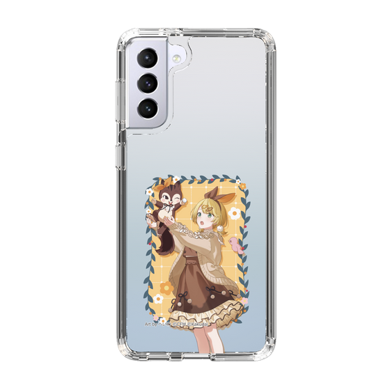 Slim Protection Case［ Hatsune Miku × Kuppy Ramune – Kagamine Rin × Ram – Full-body Illustration 1 ］