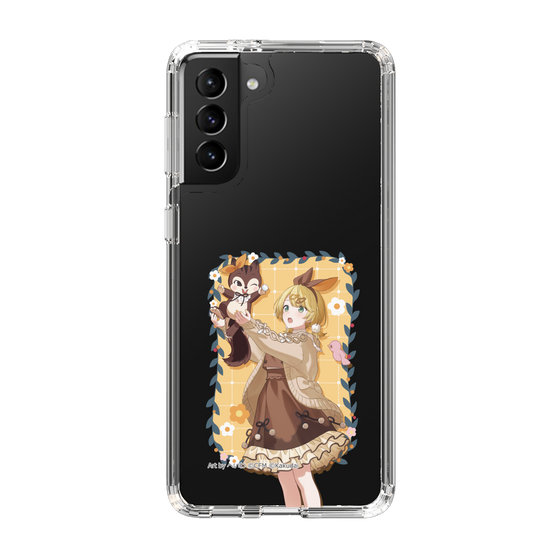 Slim Protection Case［ Hatsune Miku × Kuppy Ramune – Kagamine Rin × Ram – Full-body Illustration 1 ］