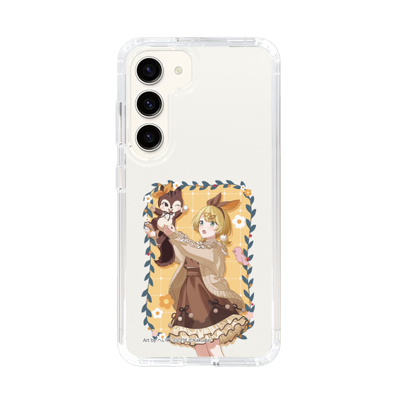 Slim Protection Case［ Hatsune Miku × Kuppy Ramune – Kagamine Rin × Ram – Full-body Illustration 1 ］