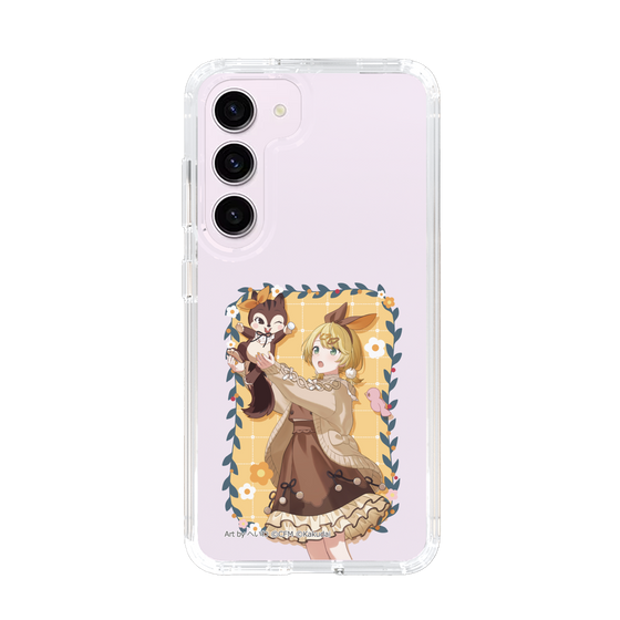 Slim Protection Case［ Hatsune Miku × Kuppy Ramune – Kagamine Rin × Ram – Full-body Illustration 1 ］
