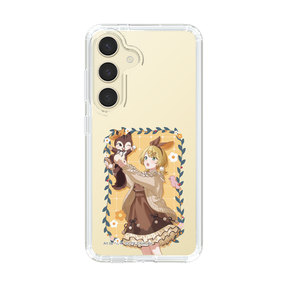 Slim Protection Case［ Hatsune Miku × Kuppy Ramune – Kagamine Rin × Ram – Full-body Illustration 1 ］