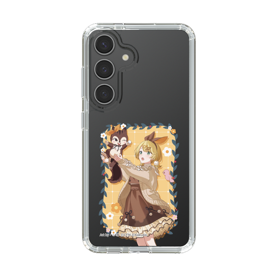 Slim Protection Case［ Hatsune Miku × Kuppy Ramune – Kagamine Rin × Ram – Full-body Illustration 1 ］