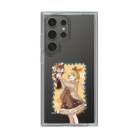 Slim Protection Case［ Hatsune Miku × Kuppy Ramune – Kagamine Rin × Ram – Full-body Illustration 1 ］
