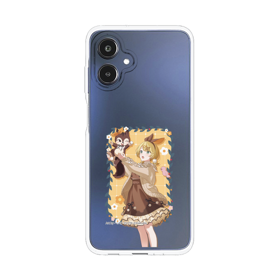 Slim Protection Case［ Hatsune Miku × Kuppy Ramune – Kagamine Rin × Ram – Full-body Illustration 1 ］