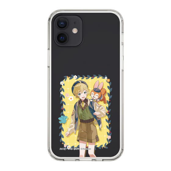 Slim Protection Case［ Hatsune Miku × Kuppy Ramune – Kagamine Len × Kuppy – Full-body Illustration 1 ］