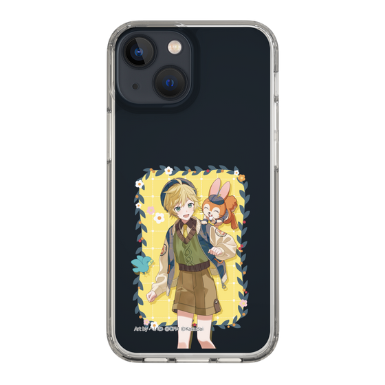 Slim Protection Case［ Hatsune Miku × Kuppy Ramune – Kagamine Len × Kuppy – Full-body Illustration 1 ］