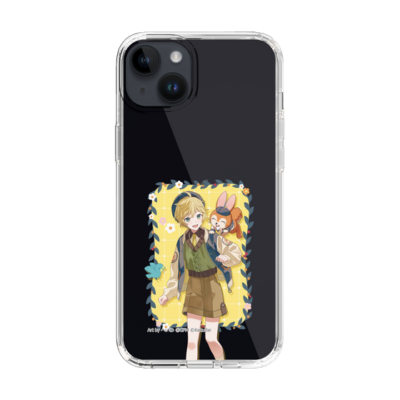 Slim Protection Case［ Hatsune Miku × Kuppy Ramune – Kagamine Len × Kuppy – Full-body Illustration 1 ］