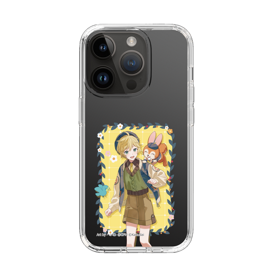 Slim Protection Case［ Hatsune Miku × Kuppy Ramune – Kagamine Len × Kuppy – Full-body Illustration 1 ］