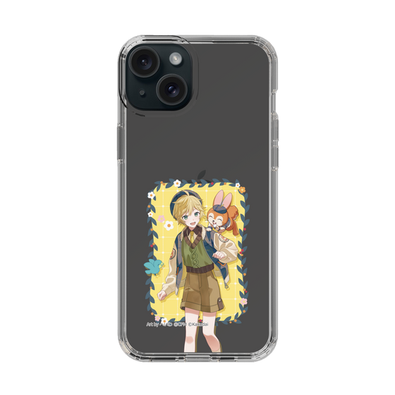 Slim Protection Case［ Hatsune Miku × Kuppy Ramune – Kagamine Len × Kuppy – Full-body Illustration 1 ］