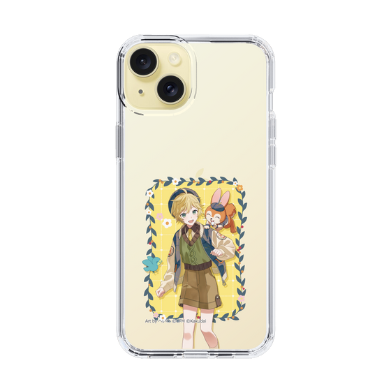 Slim Protection Case［ Hatsune Miku × Kuppy Ramune – Kagamine Len × Kuppy – Full-body Illustration 1 ］