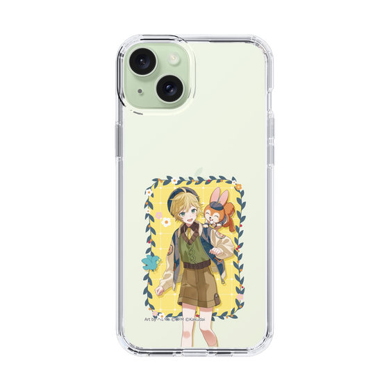 Slim Protection Case［ Hatsune Miku × Kuppy Ramune – Kagamine Len × Kuppy – Full-body Illustration 1 ］
