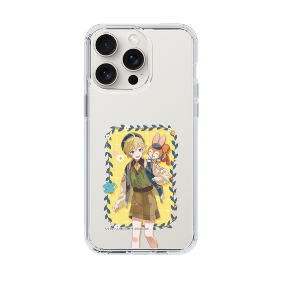 Slim Protection Case［ Hatsune Miku × Kuppy Ramune – Kagamine Len × Kuppy – Full-body Illustration 1 ］