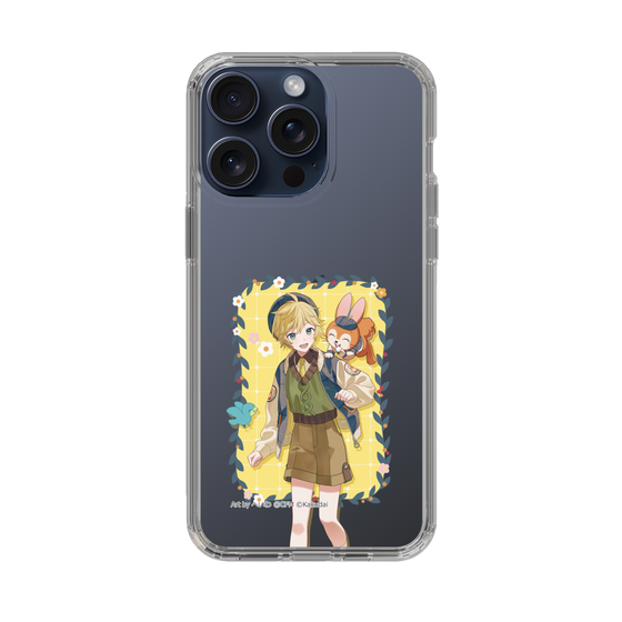 Slim Protection Case［ Hatsune Miku × Kuppy Ramune – Kagamine Len × Kuppy – Full-body Illustration 1 ］