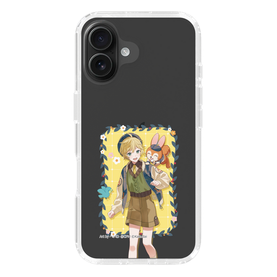 Slim Protection Case［ Hatsune Miku × Kuppy Ramune – Kagamine Len × Kuppy – Full-body Illustration 1 ］