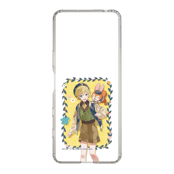 Slim Protection Case［ Hatsune Miku × Kuppy Ramune – Kagamine Len × Kuppy – Full-body Illustration 1 ］