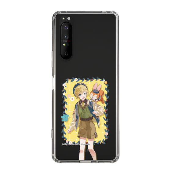Slim Protection Case［ Hatsune Miku × Kuppy Ramune – Kagamine Len × Kuppy – Full-body Illustration 1 ］