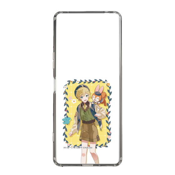 Slim Protection Case［ Hatsune Miku × Kuppy Ramune – Kagamine Len × Kuppy – Full-body Illustration 1 ］