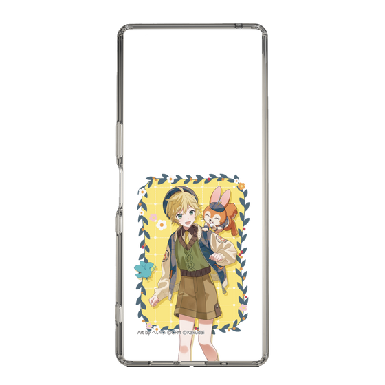 Slim Protection Case［ Hatsune Miku × Kuppy Ramune – Kagamine Len × Kuppy – Full-body Illustration 1 ］