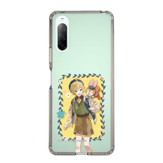 Slim Protection Case［ Hatsune Miku × Kuppy Ramune – Kagamine Len × Kuppy – Full-body Illustration 1 ］