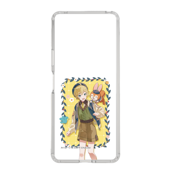 Slim Protection Case［ Hatsune Miku × Kuppy Ramune – Kagamine Len × Kuppy – Full-body Illustration 1 ］