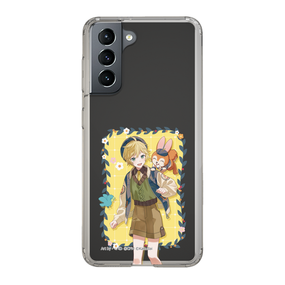 Slim Protection Case［ Hatsune Miku × Kuppy Ramune – Kagamine Len × Kuppy – Full-body Illustration 1 ］