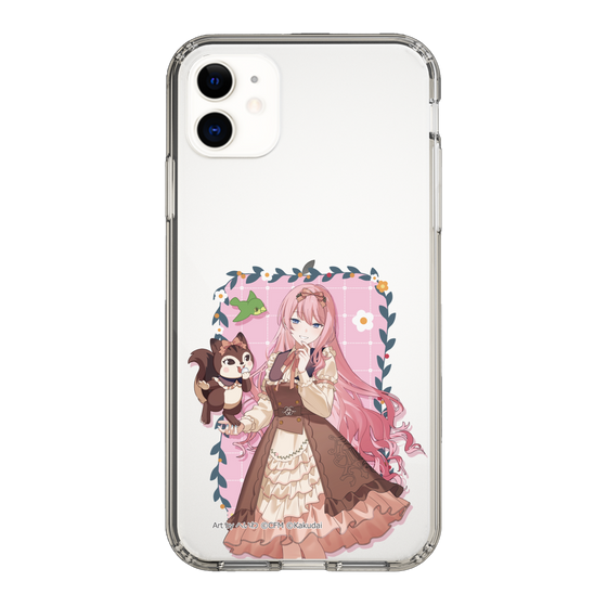 Slim Protection Case［ Hatsune Miku × Kuppy Ramune – Megurine Luka × Ram – Full-body Illustration 1 ］