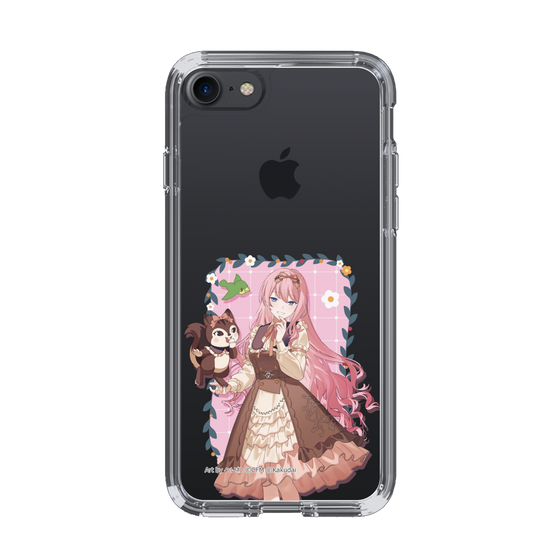 Slim Protection Case［ Hatsune Miku × Kuppy Ramune – Megurine Luka × Ram – Full-body Illustration 1 ］