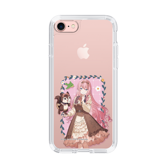 Slim Protection Case［ Hatsune Miku × Kuppy Ramune – Megurine Luka × Ram – Full-body Illustration 1 ］