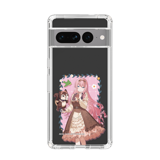 Slim Protection Case［ Hatsune Miku × Kuppy Ramune – Megurine Luka × Ram – Full-body Illustration 1 ］