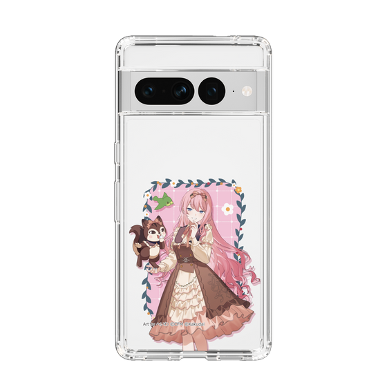 Slim Protection Case［ Hatsune Miku × Kuppy Ramune – Megurine Luka × Ram – Full-body Illustration 1 ］