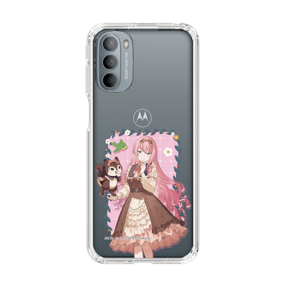 Slim Protection Case［ Hatsune Miku × Kuppy Ramune – Megurine Luka × Ram – Full-body Illustration 1 ］