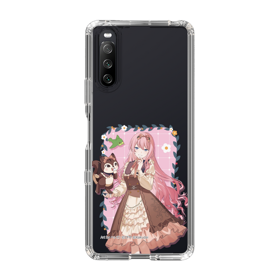 Slim Protection Case［ Hatsune Miku × Kuppy Ramune – Megurine Luka × Ram – Full-body Illustration 1 ］