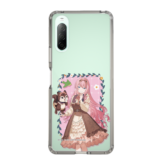 Slim Protection Case［ Hatsune Miku × Kuppy Ramune – Megurine Luka × Ram – Full-body Illustration 1 ］