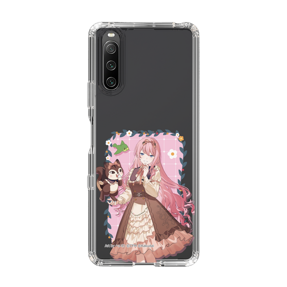 Slim Protection Case［ Hatsune Miku × Kuppy Ramune – Megurine Luka × Ram – Full-body Illustration 1 ］