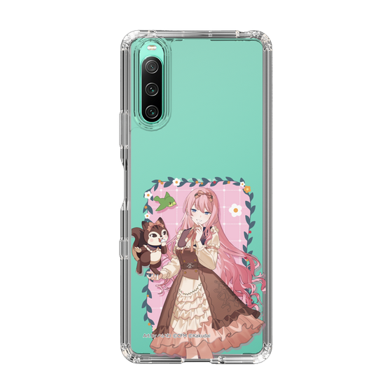 Slim Protection Case［ Hatsune Miku × Kuppy Ramune – Megurine Luka × Ram – Full-body Illustration 1 ］