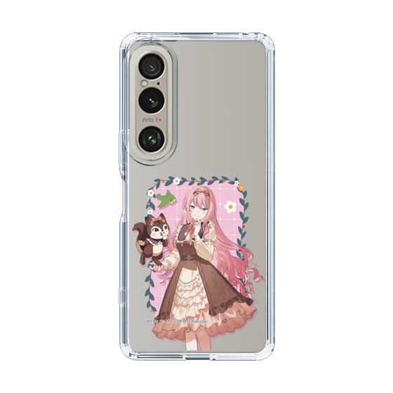 Slim Protection Case［ Hatsune Miku × Kuppy Ramune – Megurine Luka × Ram – Full-body Illustration 1 ］
