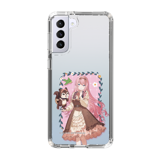 Slim Protection Case［ Hatsune Miku × Kuppy Ramune – Megurine Luka × Ram – Full-body Illustration 1 ］