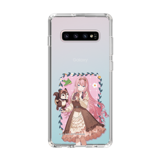 Slim Protection Case［ Hatsune Miku × Kuppy Ramune – Megurine Luka × Ram – Full-body Illustration 1 ］