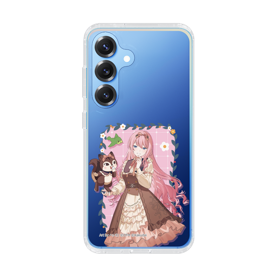 Slim Protection Case［ Hatsune Miku × Kuppy Ramune – Megurine Luka × Ram – Full-body Illustration 1 ］