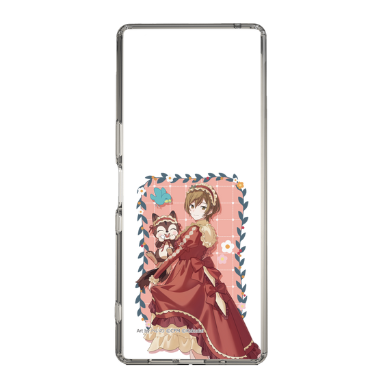 Slim Protection Case［ Hatsune Miku × Kuppy Ramune – MEIKO × Ram – Full-body Illustration 1 ］