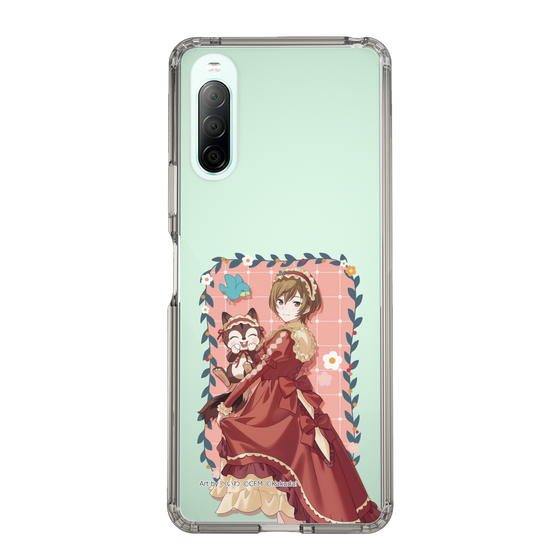 Slim Protection Case［ Hatsune Miku × Kuppy Ramune – MEIKO × Ram – Full-body Illustration 1 ］