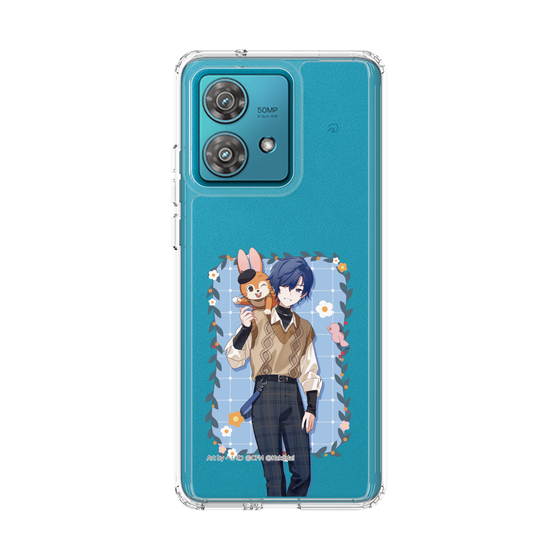 Slim Protection Case［ Hatsune Miku × Kuppy Ramune – KAITO × Kuppy – Full-body Illustration 1 ］