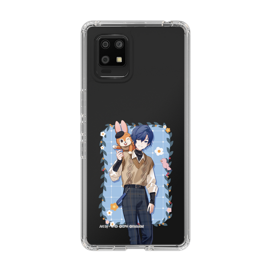 Slim Protection Case［ Hatsune Miku × Kuppy Ramune – KAITO × Kuppy – Full-body Illustration 1 ］