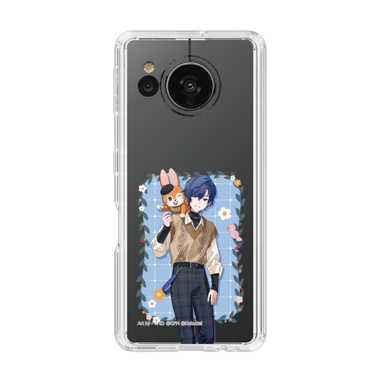 Slim Protection Case［ Hatsune Miku × Kuppy Ramune – KAITO × Kuppy – Full-body Illustration 1 ］