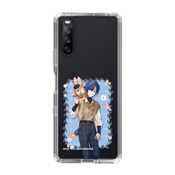 Slim Protection Case［ Hatsune Miku × Kuppy Ramune – KAITO × Kuppy – Full-body Illustration 1 ］