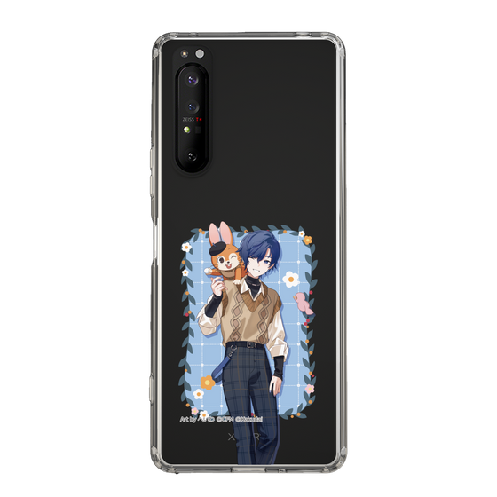 Slim Protection Case［ Hatsune Miku × Kuppy Ramune – KAITO × Kuppy – Full-body Illustration 1 ］