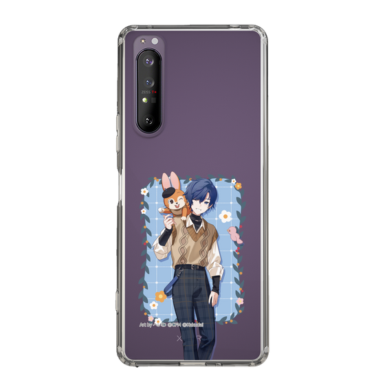 Slim Protection Case［ Hatsune Miku × Kuppy Ramune – KAITO × Kuppy – Full-body Illustration 1 ］