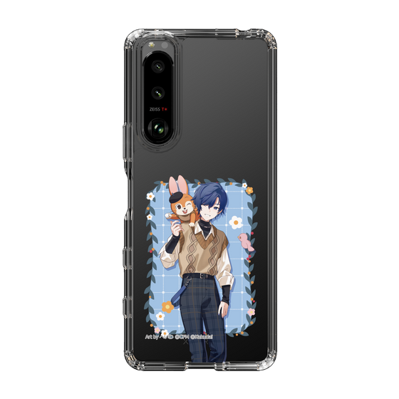 Slim Protection Case［ Hatsune Miku × Kuppy Ramune – KAITO × Kuppy – Full-body Illustration 1 ］