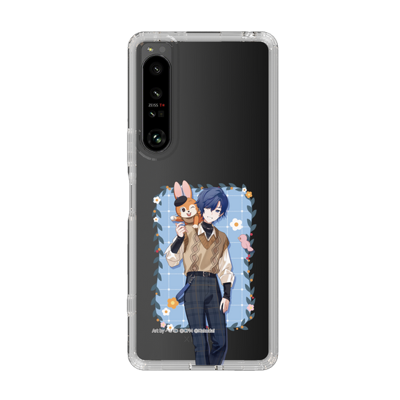 Slim Protection Case［ Hatsune Miku × Kuppy Ramune – KAITO × Kuppy – Full-body Illustration 1 ］
